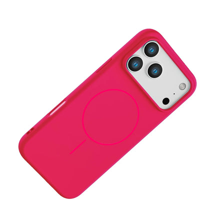 iPhone 17 Pro/18 Pro Jully Magsafe Kapak Kılıf - Pembe 3