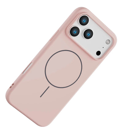 iPhone 17 Pro/18 Pro Jully Magsafe Kapak Kılıf - Pudra 3