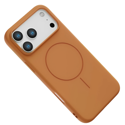 iPhone 17 Pro/18 Pro Jully Magsafe Kapak Kılıf - Turuncu 2