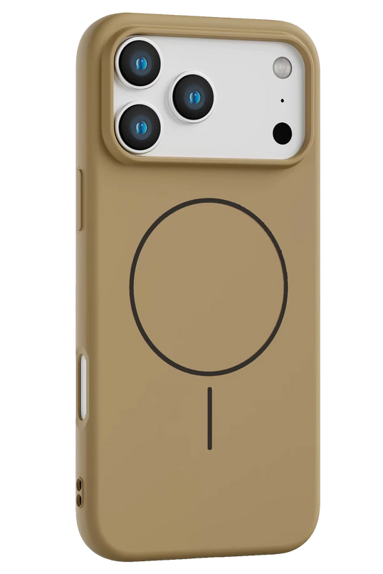 iPhone 17 Pro Max/18 Pro Max Jully Magsafe Kapak Kılıf - Çöl Titanyum