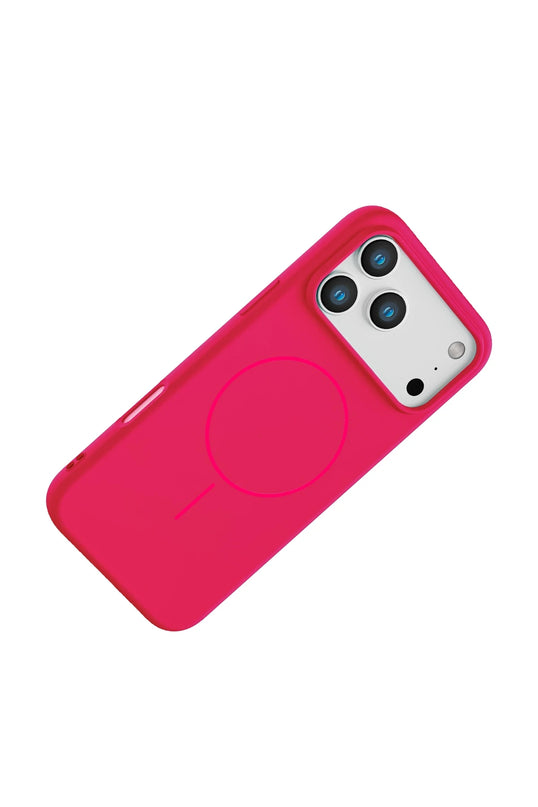 iPhone 17 Pro Max/18 Pro Max Jully Magsafe Kapak Kılıf - Pembe 3