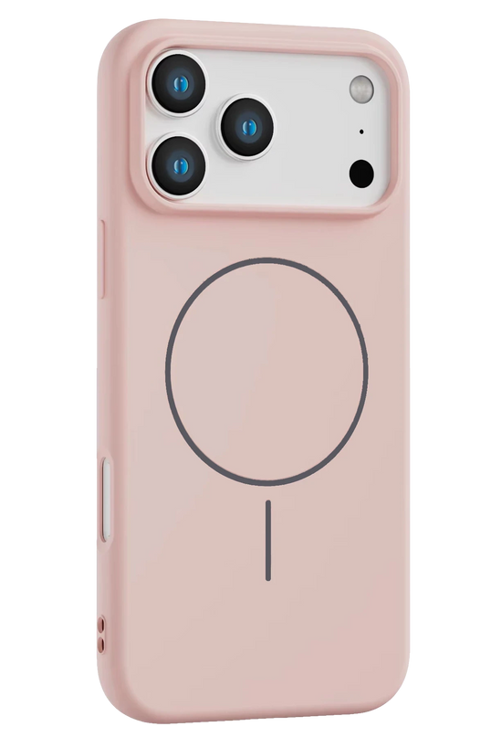 iPhone 17 Pro Max/18 Pro Max Jully Magsafe Kapak Kılıf - Pudra