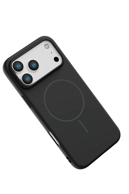 iPhone 17 Pro Max/18 Pro Max Jully Magsafe Kapak Kılıf - Siyah 2