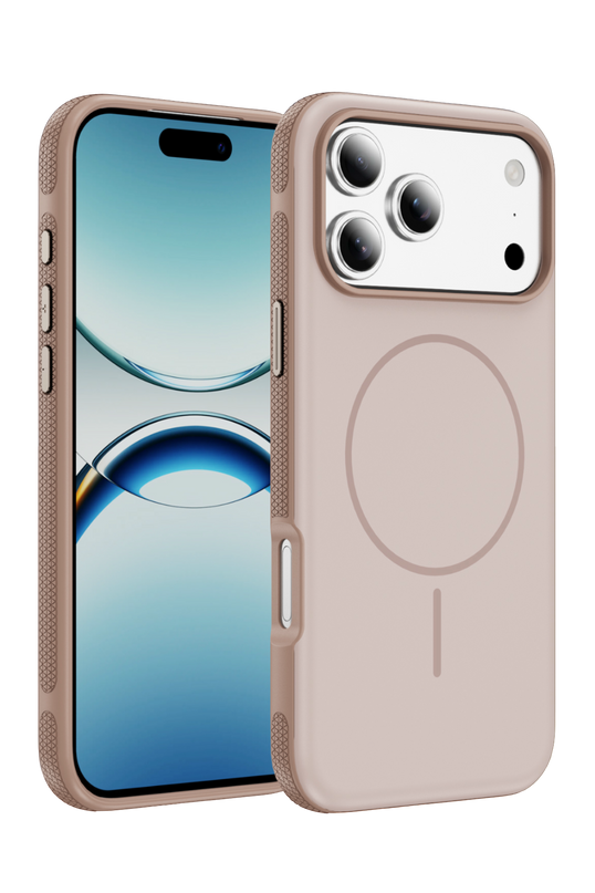 iPhone 17 Pro Max/18 Pro Max Neksa Magsafe Kapak Kılıf - Rose