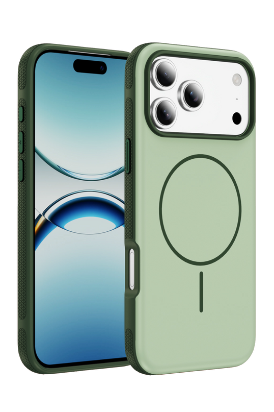 iPhone 17 Pro Max/18 Pro Max Neksa Magsafe Kapak- Yeşil Kılıf