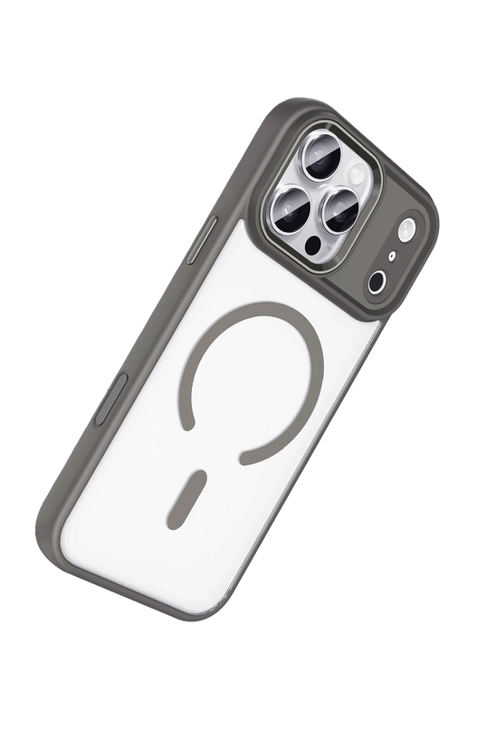 iPhone 18 Pro Max/17 Pro Max Terea Magsafe Kapak Kılıf - Gri 4