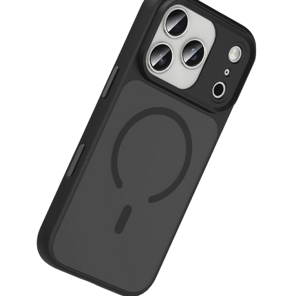 iPhone 17 Pro/18 Pro Megane Magsafe Kapak Kılıf - Siyah 4