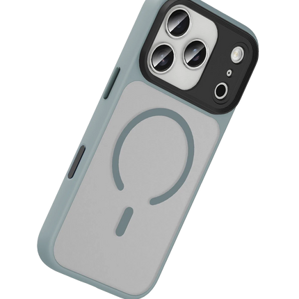 iPhone 17 Pro/18 Pro Megane Magsafe Kapak Kılıf - Titan Gri 4