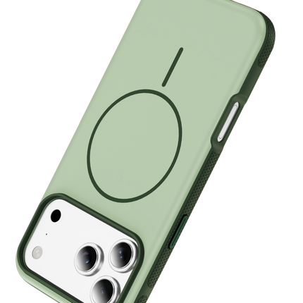 iPhone 17 Pro/18 Pro Neksa Magsafe Kapak Kılıf - Yeşil 3