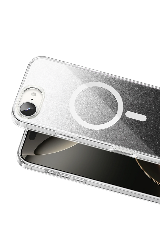 iPhone 17E Sora Simli Magsafe Kapak Kılıf - Siyah 2