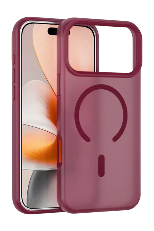 iPhone 18 Pro Max/17 Pro Max Pulse Magsafe Kapak Kılıf - Bordo