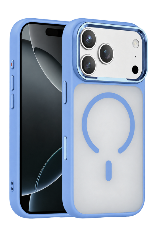 iPhone 18 Pro Max/17 Pro Max Prime Magsafe Kapak Kılıf - Açık Mavi