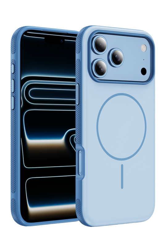 iPhone 18 Pro/17 Pro Neksa Magsafe Kapak Kılıf - Sierra Blue