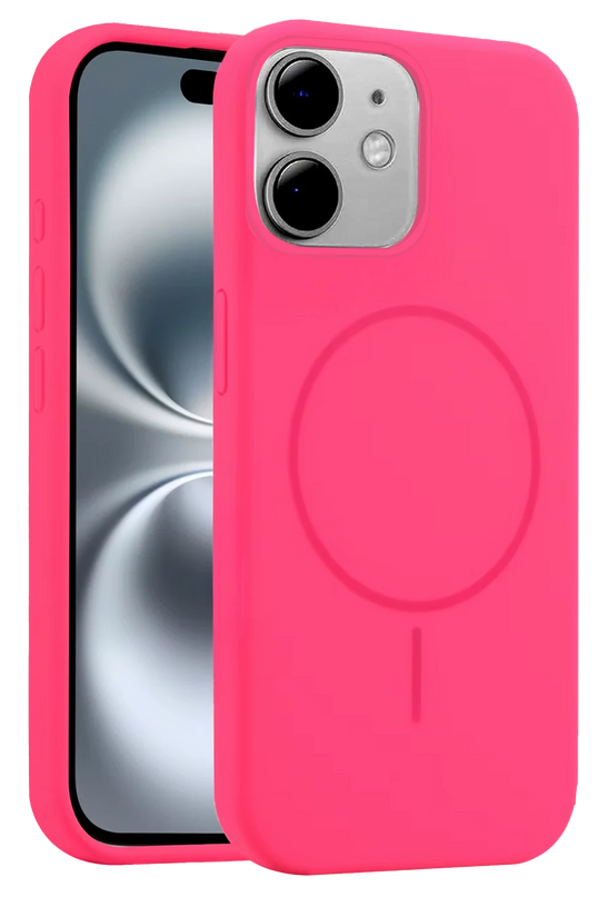 iPhone 11 Jully Magsafe Kapak Kılıf - Pembe