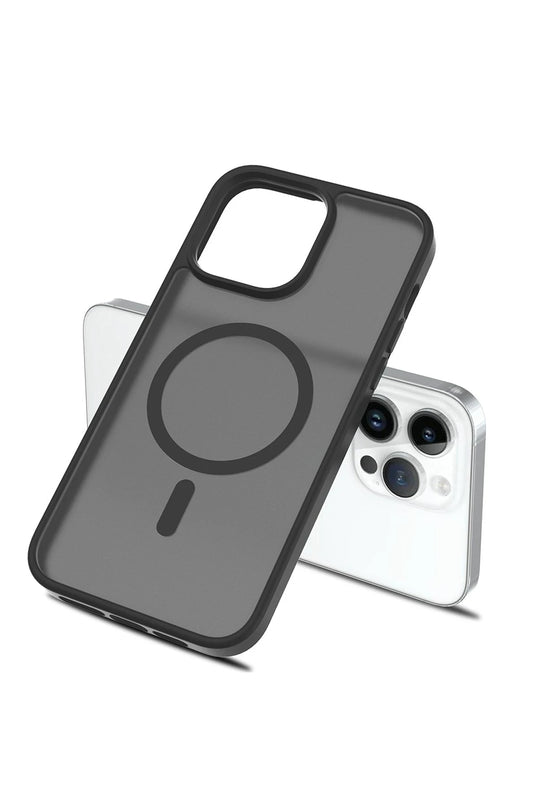 iPhone 12 Jota Magsafe Kapak Kılıf - Pudra 2