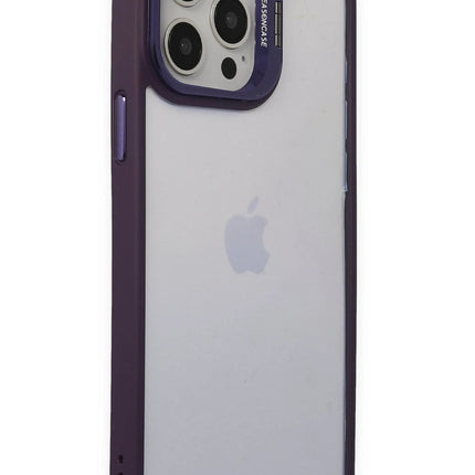 iPhone 14 Pro Roblox Lens Standlı Kapak Kılıf - Mor 2
