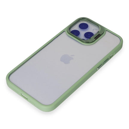 iPhone 14 Pro Roblox Lens Standlı Kapak Kılıf - Yeşil 5