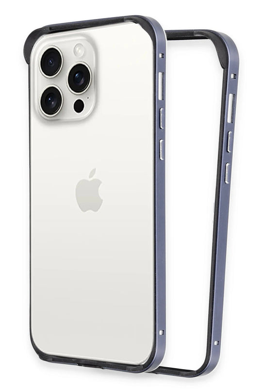 iPhone 14 Pro Land Bumper Koruma Kapak Kılıf - Lacivert