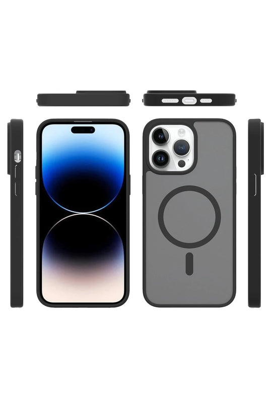 iPhone 14 Pro Max Jota Magsafe Kapak Kılıf - Lacivert 2