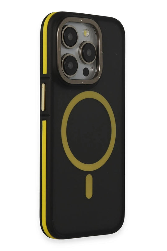 iPhone 14 Pro Max Rocky Magsafe Kapak Kılıf - Siyah 2 2