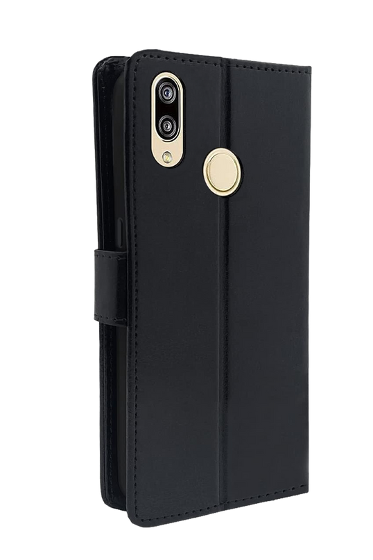 Huawei Y7 2019 Trend S Plus Kapaklı Telefon Kılıf - Siyah