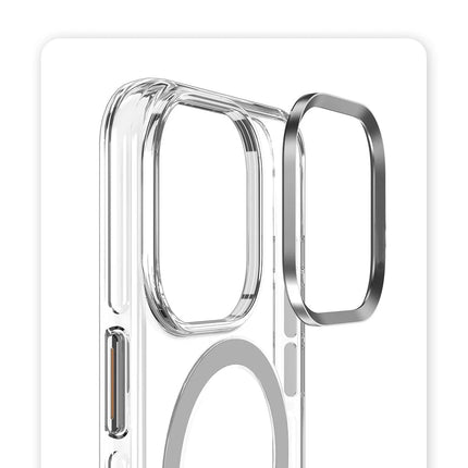 iPhone 15 Pro Max Crystal Magsafe Kapak Kılıf 4