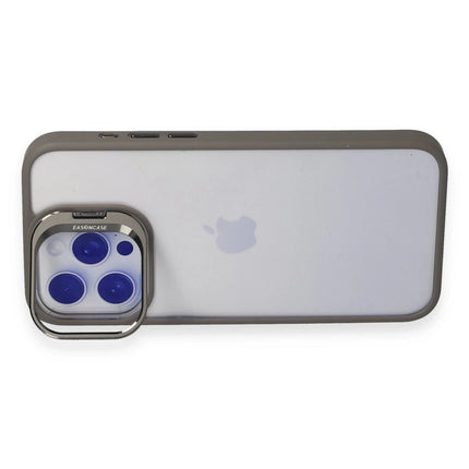 iPhone 15 Pro Max Roblox Lens Standlı Kapak Kılıf - Titan Gri 6