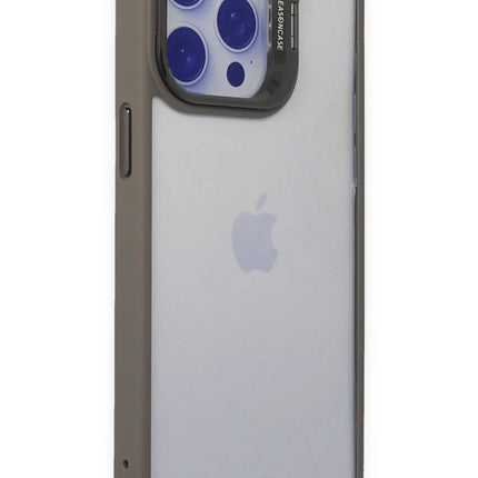 iPhone 15 Pro Max Roblox Lens Standlı Kapak Kılıf - Titan Gri 3