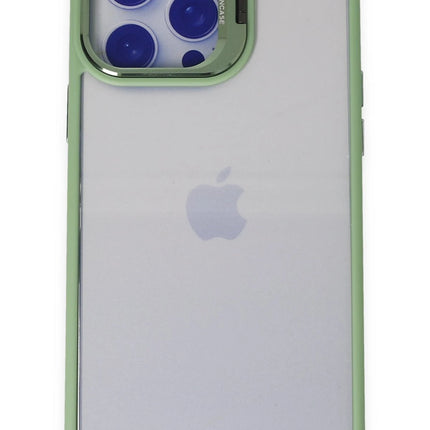 iPhone 15 Pro Max Roblox Lens Standlı Kapak Kılıf - Yeşil 2