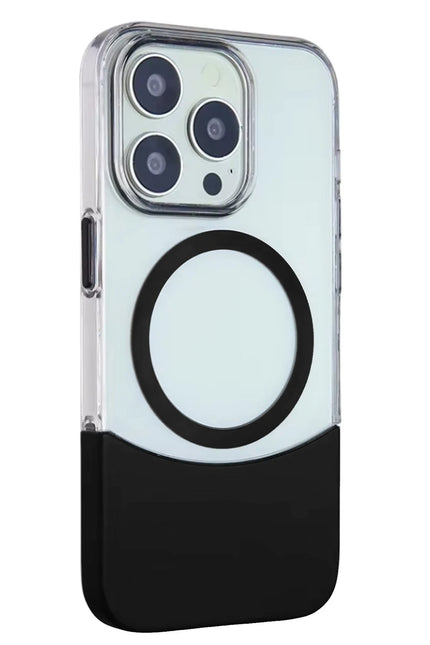 iPhone 15 Pro Max PC Suit Magsafe Kapak Kılıf - Siyah