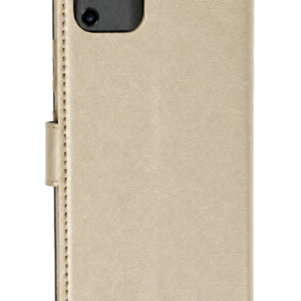 Realme C11 Trend S Plus Kapaklı Telefon Kılıf - Gold
