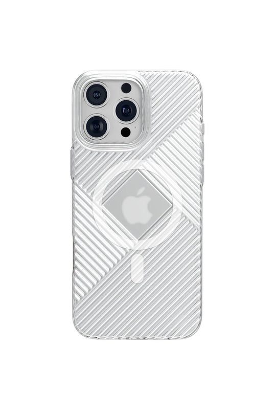 iPhone 15 Pro Max Stella PC Sert Magsafe Kılıf - Şeffaf 2