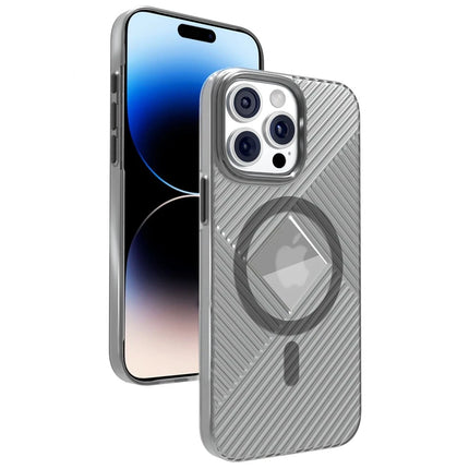 iPhone 15 Pro Max Stella PC Sert Magsafe Kılıf - Siyah
