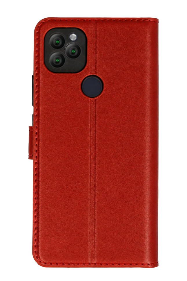 General Mobile GM 22 Trend S Plus Kapaklı Kılıf - Kırmızı
