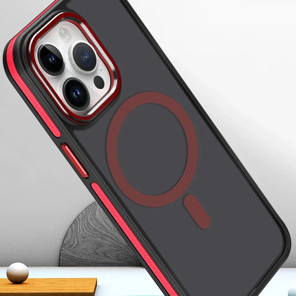 iPhone 15 Pro Winner Magsafe Kapak Kılıf - Lacivert 4