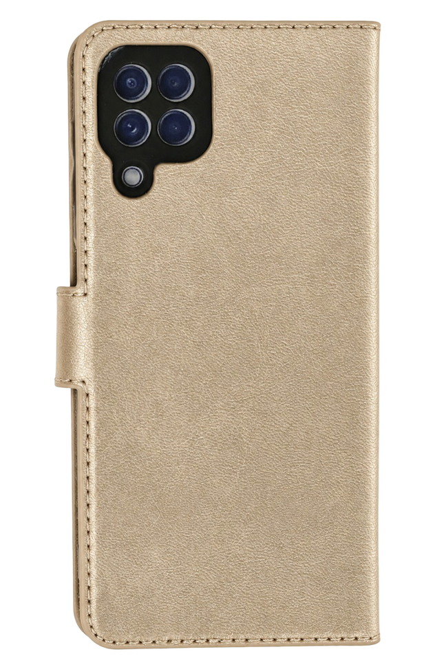 Huawei P40 Lite Trend S Plus Kapaklı Telefon Kılıf - Gold