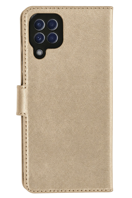 Huawei P40 Lite Trend S Plus Kapaklı Telefon Kılıf - Gold