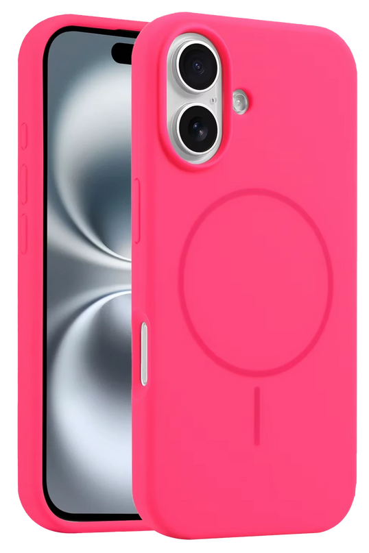 iPhone 16 Plus Jully Magsafe Kapak Kılıf - Pembe
