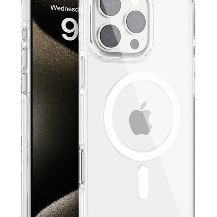 iPhone 16 Pro Gleam PC Sert Magsafe Kılıf - Şeffaf 2
