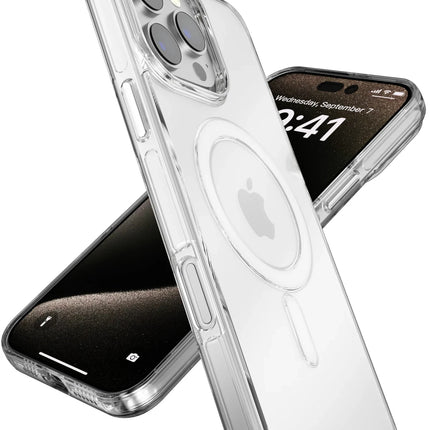 iPhone 16 Pro Gleam PC Sert Magsafe Kılıf - Şeffaf 2