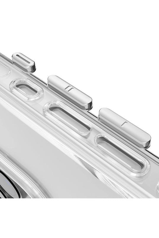 iPhone 16 Pro Max Gleam PC Sert Magsafe Kılıf - Şeffaf 2 5
