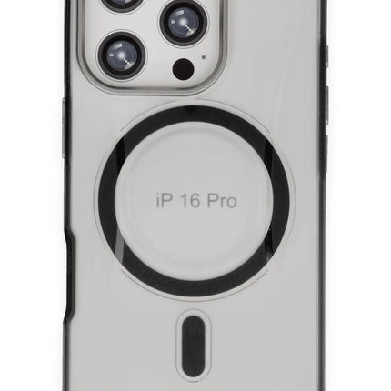 iPhone 16 Pro Max Hilton Magsafe Kapak Kılıf - Siyah 3