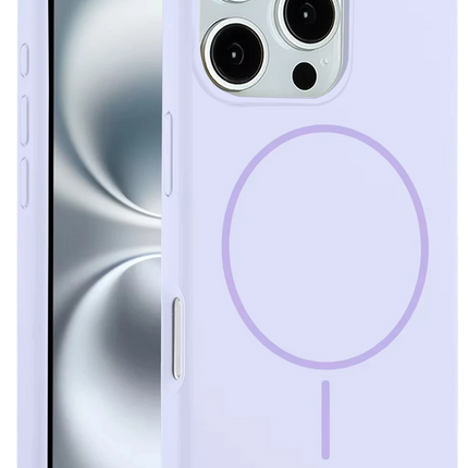 iPhone 16 Pro Max Jully Magsafe Kapak Kılıf - Lila