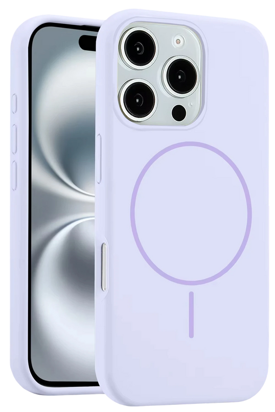 iPhone 16 Pro Max Jully Magsafe Kapak Kılıf - Lila