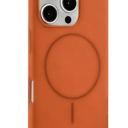 iPhone 16 Pro Max Jully Magsafe Kapak Kılıf - Turuncu 3