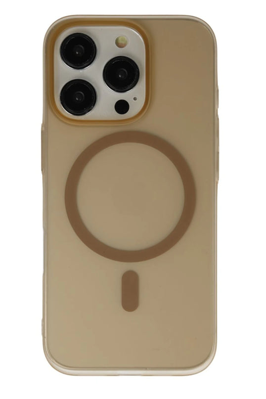 iPhone 16 Pro Max Tuna PC Slim Magsafe Kapak Kılıf - Çöl Titanyum 2