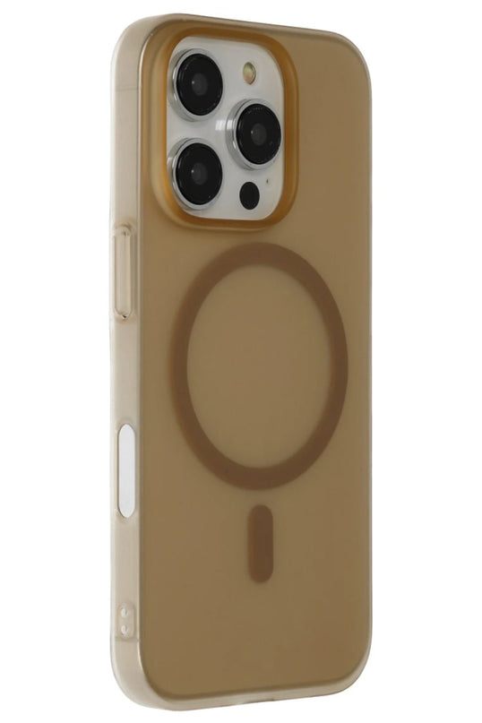 iPhone 16 Pro Max Tuna PC Slim Magsafe Kapak Kılıf - Çöl Titanyum