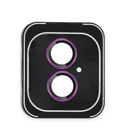 iPhone 16 PVD Metal Kamera Lens - Pembe