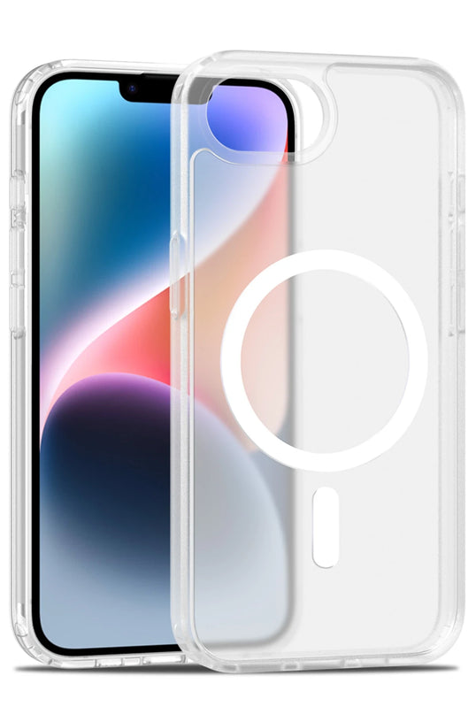 iPhone 16E Jota Magsafe Kapak Kılıf - Şeffaf