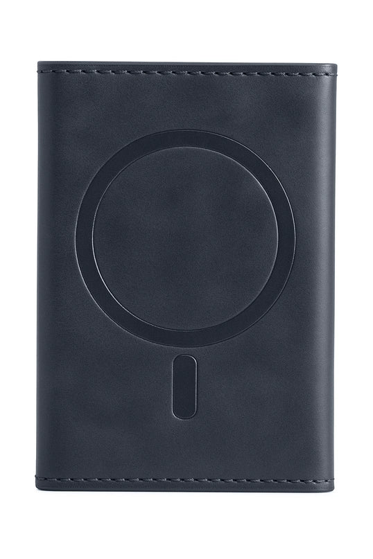 Tema Magsafe Deri Kartlık - Lacivert